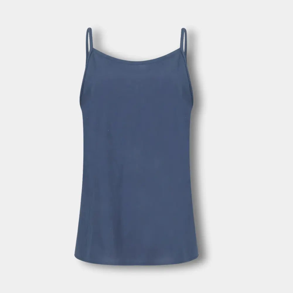 Zomerse dames spaghettibandjes top, ademend en luchtig, perfect voor ontspannen momenten.