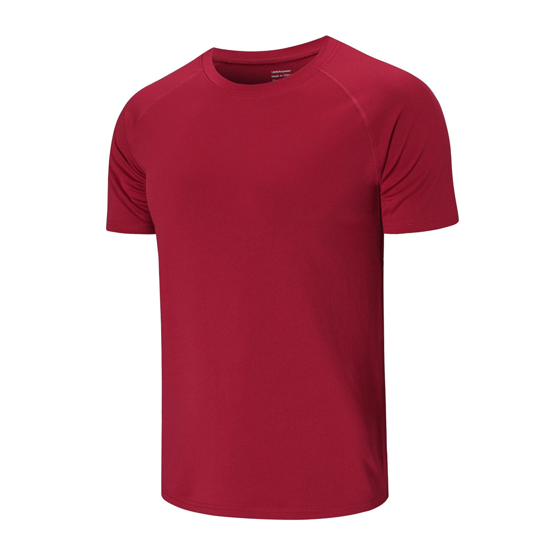 Heren fitness t-shirt, sneldrogend en koel, essentieel voor een effectieve workout in de gym.