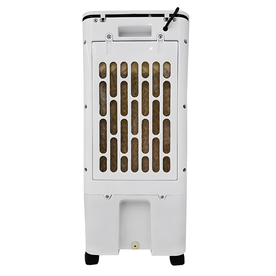 Stijlvolle draagbare ventilator WC2026. Zorgt voor frisse lucht en comfortabele koeling.
