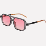 Grijs Frame & Roze Lens