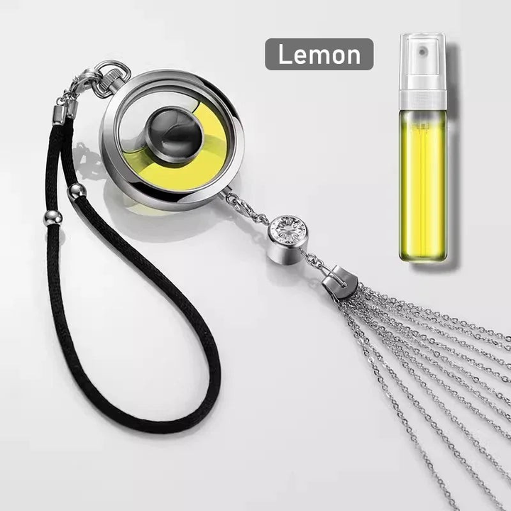 Glanzende aroma diffuser auto geurhanger, stijlvol autoverfrisser accessoire met bling.
