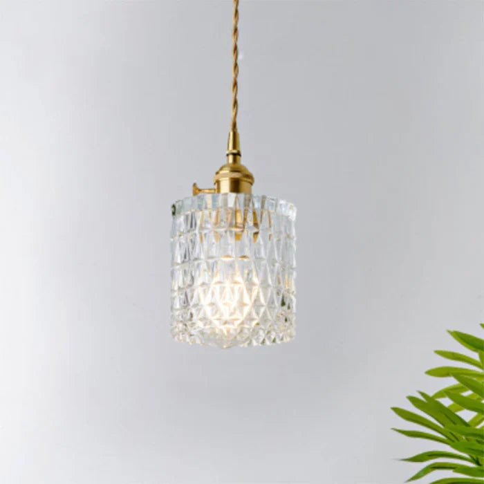 Elegante OpulentGlow glazen hanglamp, ideaal als eyecatcher boven eettafel of bar.