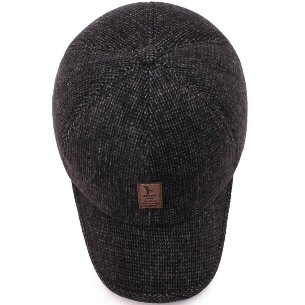Retro heren wollen wintermuts, comfortabel en warm. Een tijdloze pet met klassieke charme.