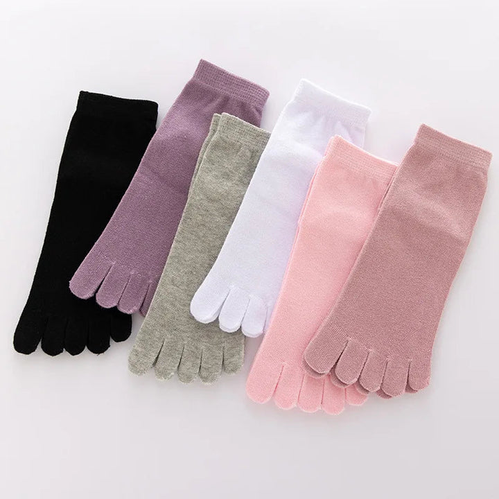 Dames teensokken: stijlvol, warm en effen, perfect voor elke outfit.