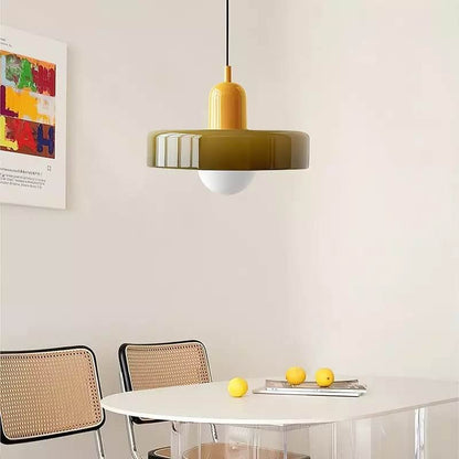Kleurrijke Glas Hanglamp - Modern Design