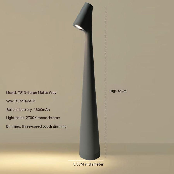 Kynara tafellamp met ingebouwde accu, dimbaar LED licht, perfect voor flexibele verlichting.