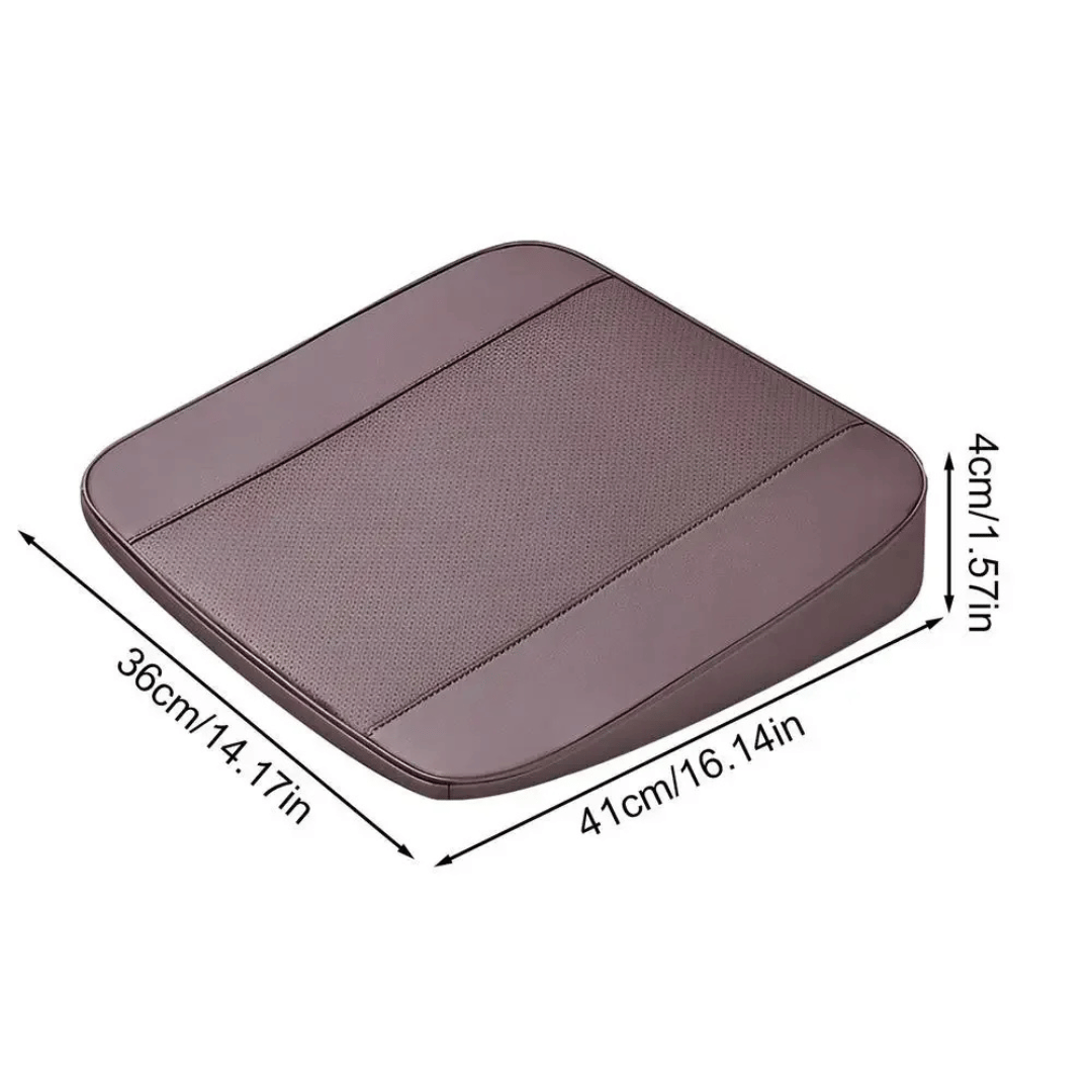 Ergonomische zitverhoger 4-8CM, ontworpen voor optimale ondersteuning in auto, kantoor of thuis.