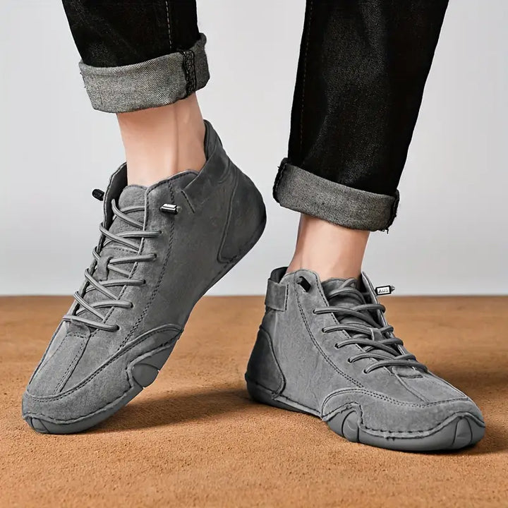 Hoymans Adriel waterdichte herenschoenen van kunstleer, ideaal voor outdoor en casual gebruik.