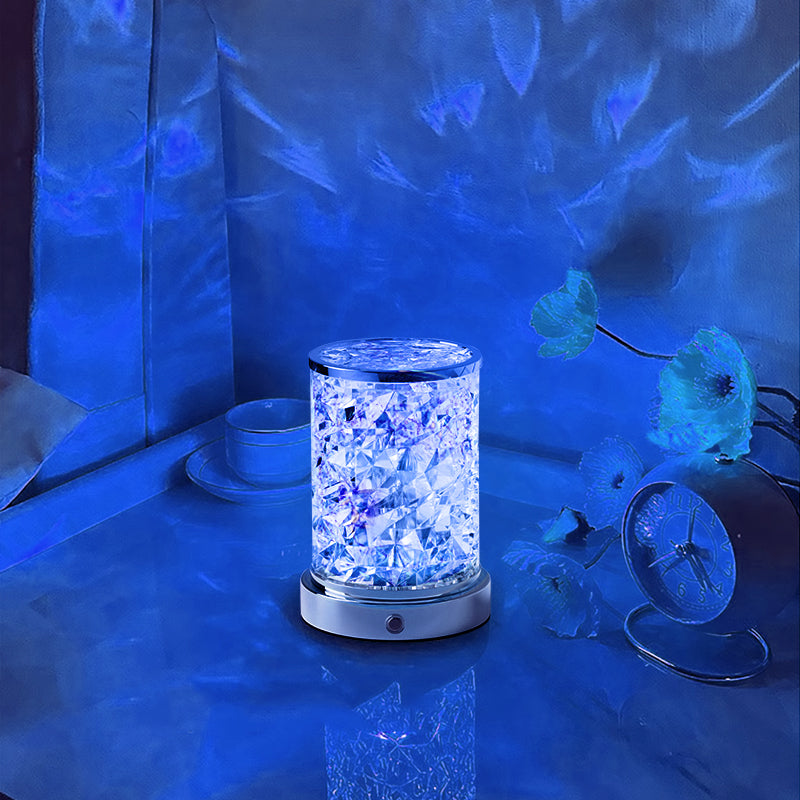Sfeerlicht projectorlamp projecteert realistische oceaangolven, perfect als relaxlamp voor thuis. Meerkleurig.