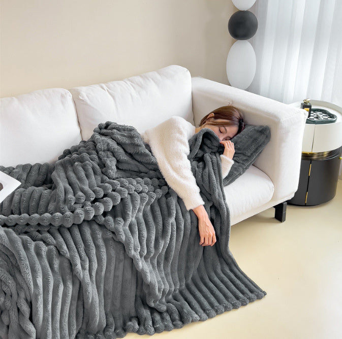 Stijlvolle gezellige WarmHug deken, verfraait elke baby- of kinderkamer, zacht en comfortabel.