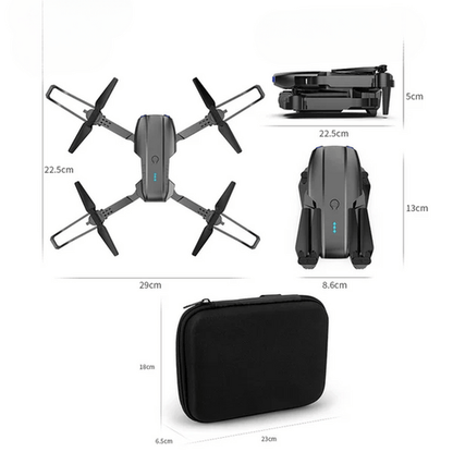 "4K UHD drone met lange batterijduur, hoge resolutie camera, geavanceerde technologie, automatische functies, obstakeldetecti
