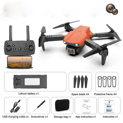 "4K UHD drone met lange batterijduur, hoge resolutie camera, geavanceerde technologie, automatische functies, obstakeldetecti