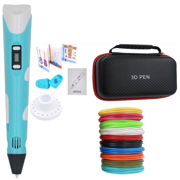 Prachtig kinder cadeau: 3D printpen, ideaal voor creatieve projecten met PLA filament en knutseltips.