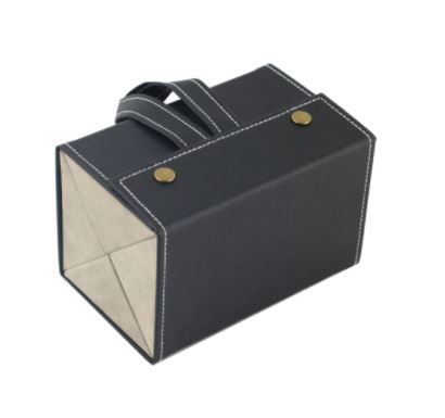 Nooit meer brillen kwijt met deze handige PU leren brillen organizer, ideaal voor thuis of op reis.