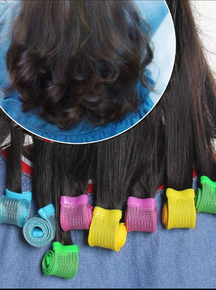 Complete warmteloze krulset voor dames; stijlvol haar creëren zonder je haar te beschadigen.