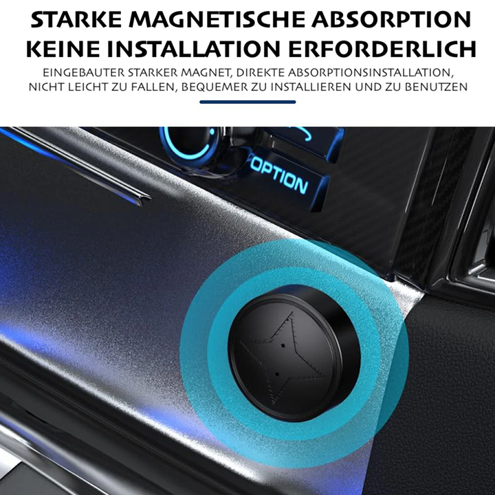 Mini magnetische GPS tracker met realtime tracking functionaliteit voor effectieve voertuigbeveiliging en antidiefstal.