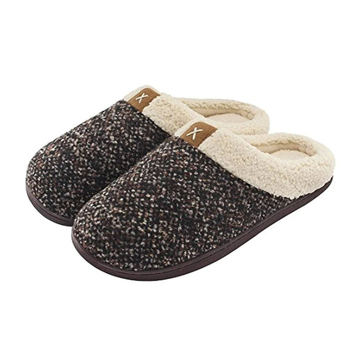 Antislip heren pantoffels, ideaal voor veiligheid en comfort op gladde vloeren.