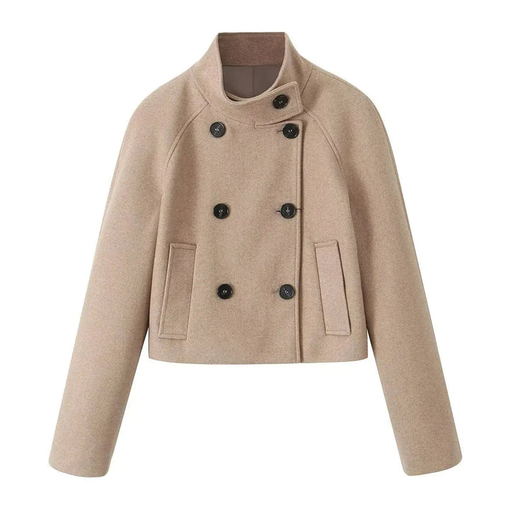 Vintage dames outwear, warme winterjas, modebewust en comfortabel voor dames.