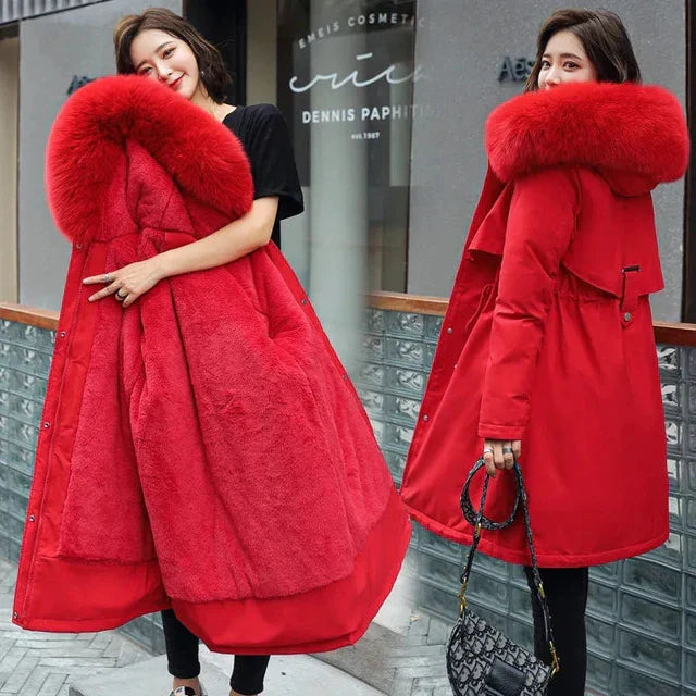 Veelzijdige dames winterjas, comfortabel en modieus, perfect voor dagelijks gebruik in de winter.