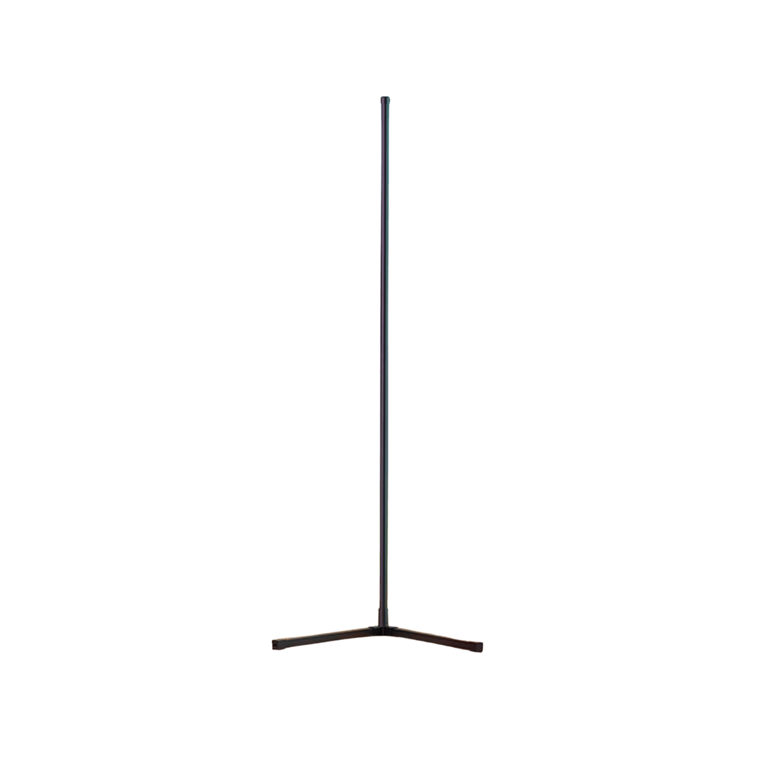 Dimbare LED vloerlamp met 1+ miljoen RGB kleuren voor flexibele sfeerverlichting en interieur.
