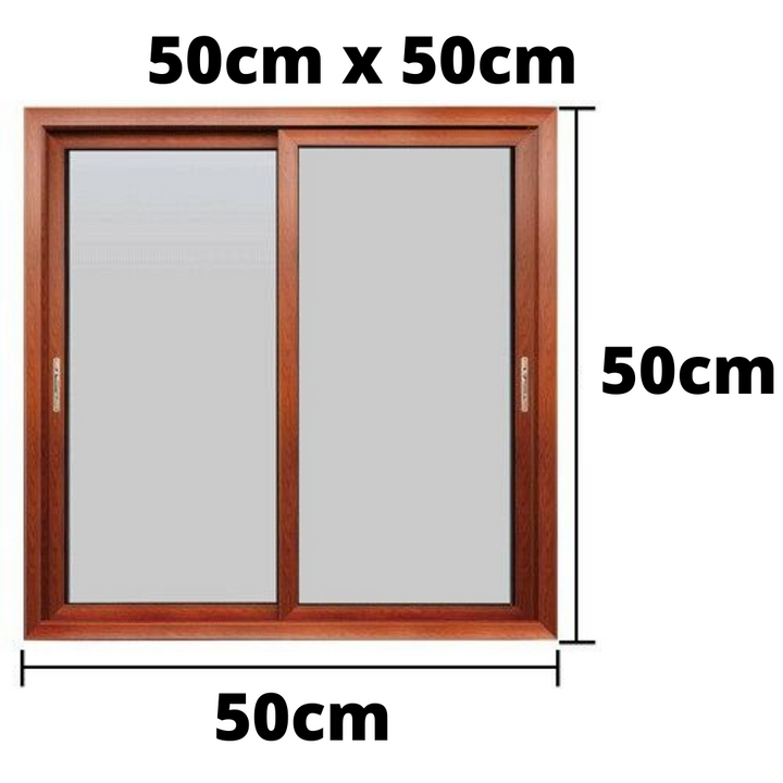 Moderne magnetische raamhor, strak design en effectieve insectenwering.