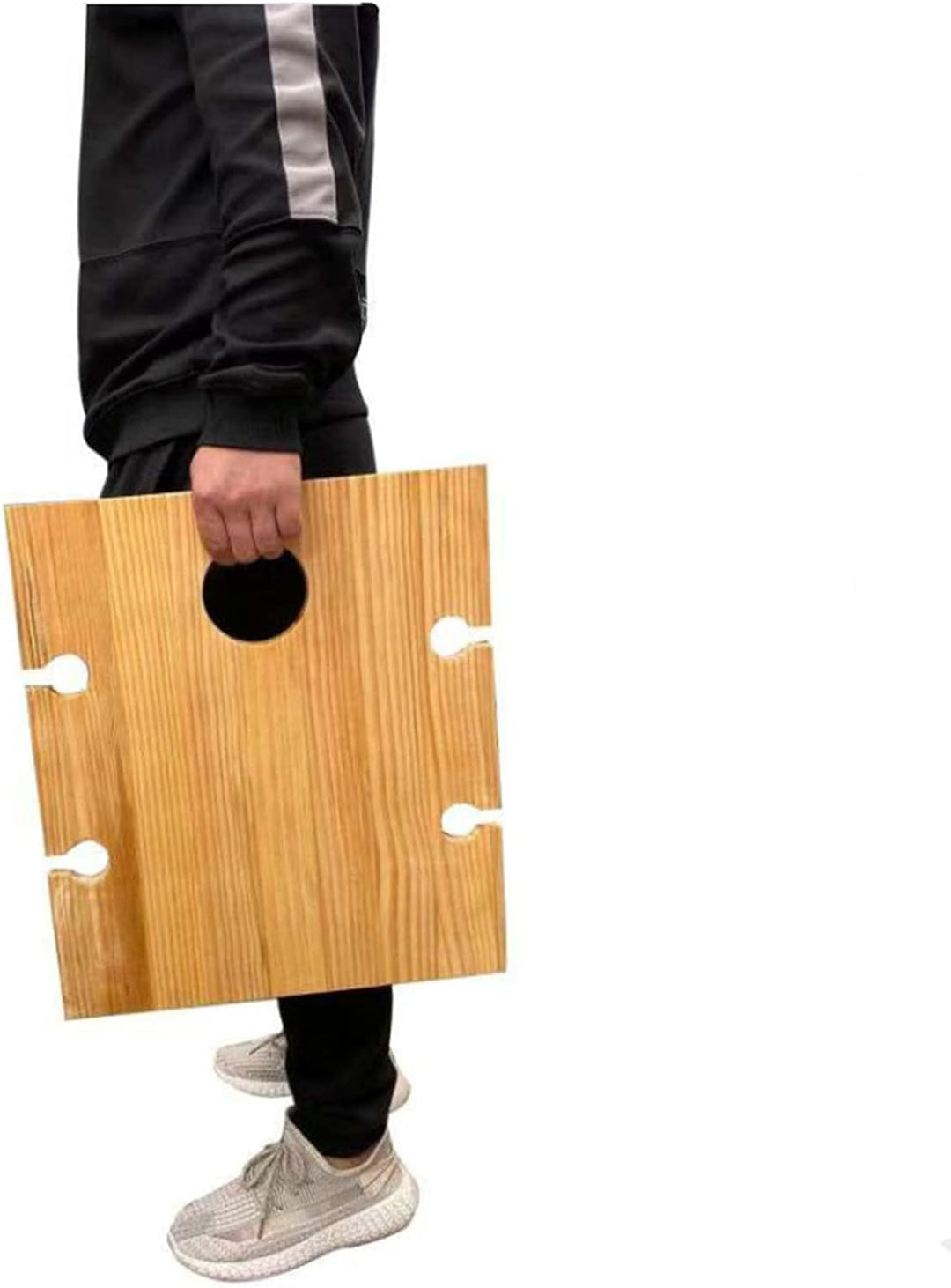 Houten opvouwbare picknicktafel voor wijn; een praktisch en compact geschenk voor outdoor liefhebbers.
