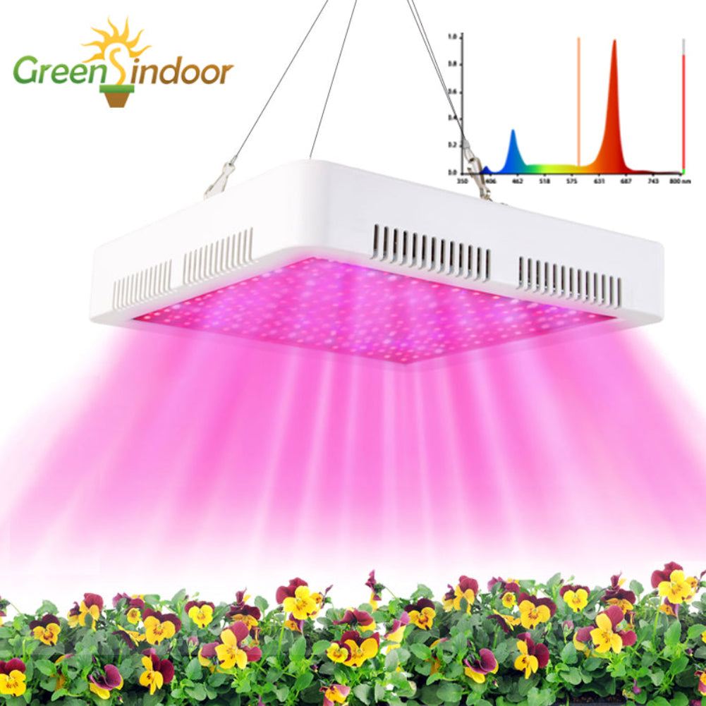 Hoogwaardige 1000W LED verlichting voor planten. Geschikt als groeilamp voor indoor tuinieren en professionele kweek.