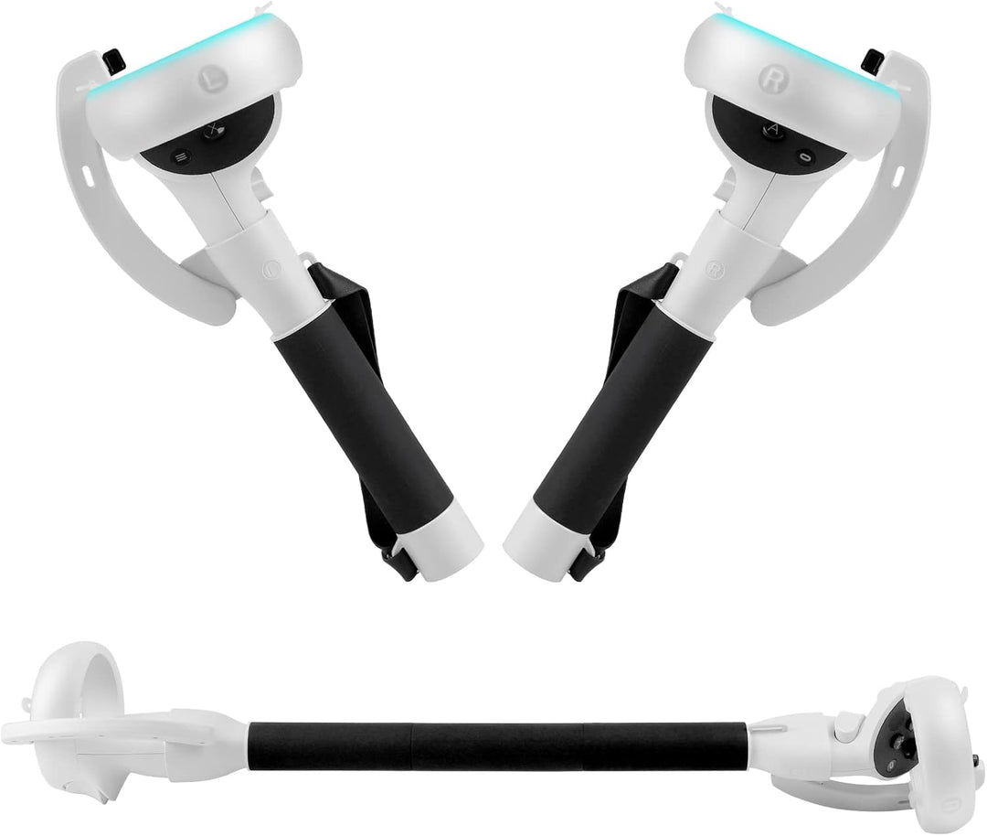 VR-controller verlengstukken voor Meta Quest 2, verbetert gaming en immersie in virtual reality.