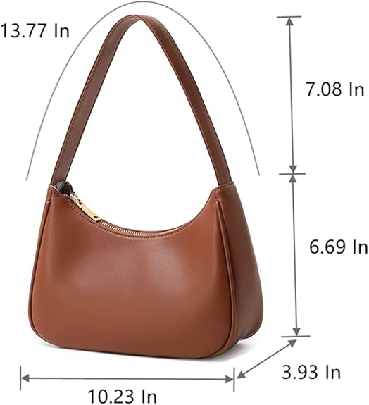 Sabrina mini hobo tas: compacte schoudertas met rits. Trendy accessoire voor de modebewuste vrouw.