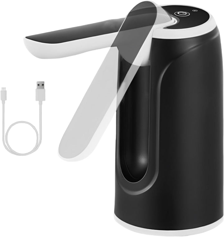 Hydravo waterdispenser met USB-C oplaadpoort, modern en functioneel design voor elke setting.