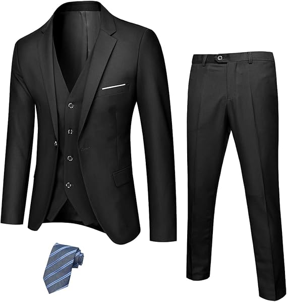 Elegante heren smoking, compleet met alle benodigdheden voor een gala-avond.