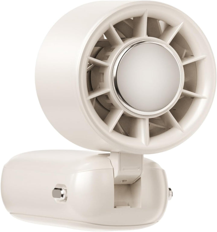 Altijd frisse lucht met deze draagbare opvouwbare handventilator. 100 snelheden, LED.