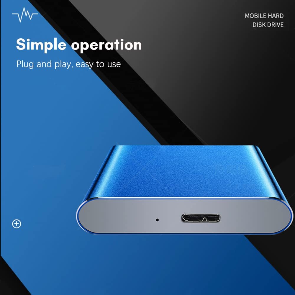 Metalen Dravero draagbare harde schijf 1TB USB 3.0 voor snelle en veilige digitale opslag.