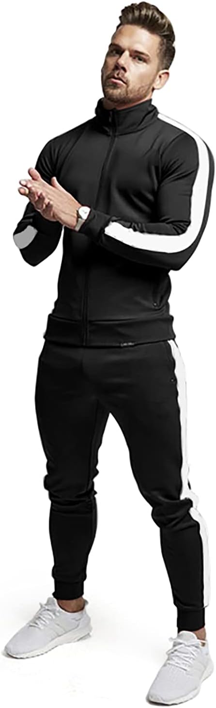 Comfortabel Logan heren trainingspak voor sport, fitness & vrije tijd. Ademend en modern design.