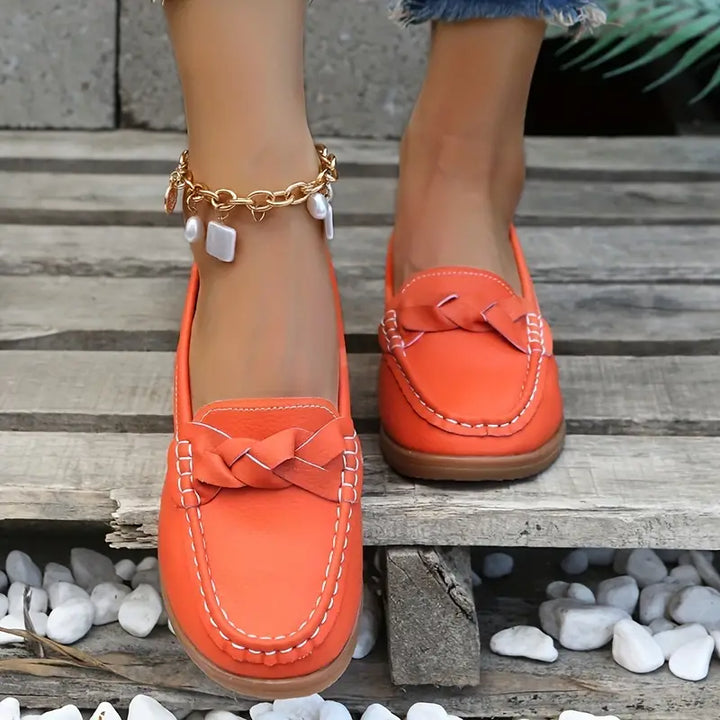 Moderne dames casual instappers, lichte en comfortabele slip-on schoenen met antislipzool, perfect voor lente/zomer.