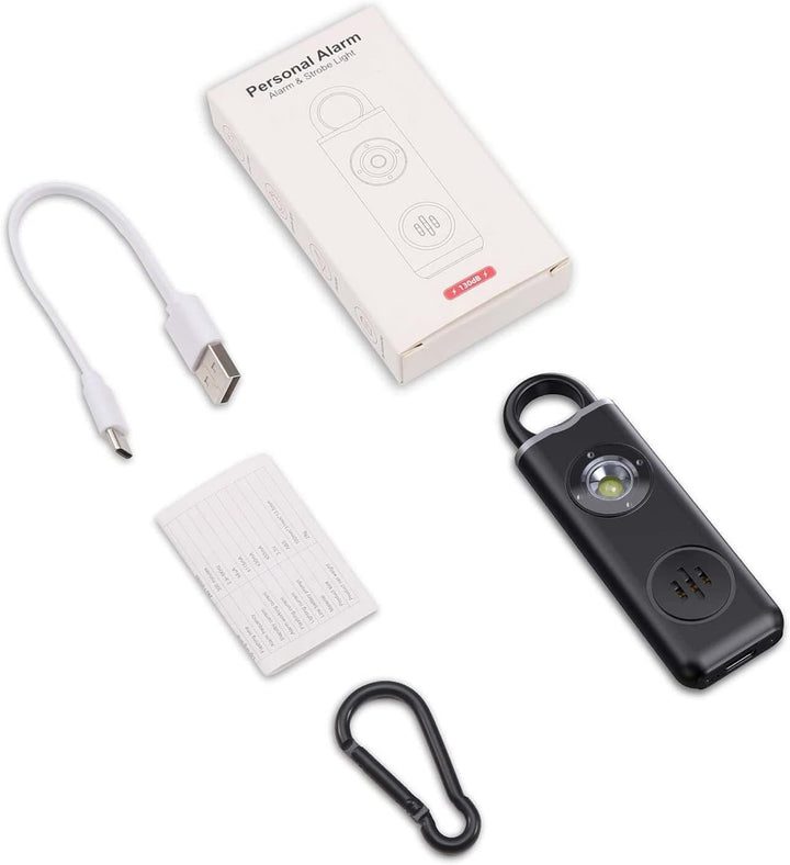 Noodhulp bij de hand met dit Veyora persoonlijk alarm sleutelhanger, altijd en overal beschermd.