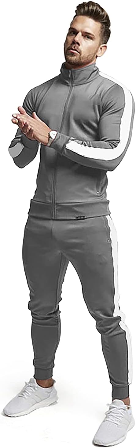 Dit Logan heren trainingspak biedt ultiem comfort voor sport, training & ontspanning. Trendy tracksuit.
