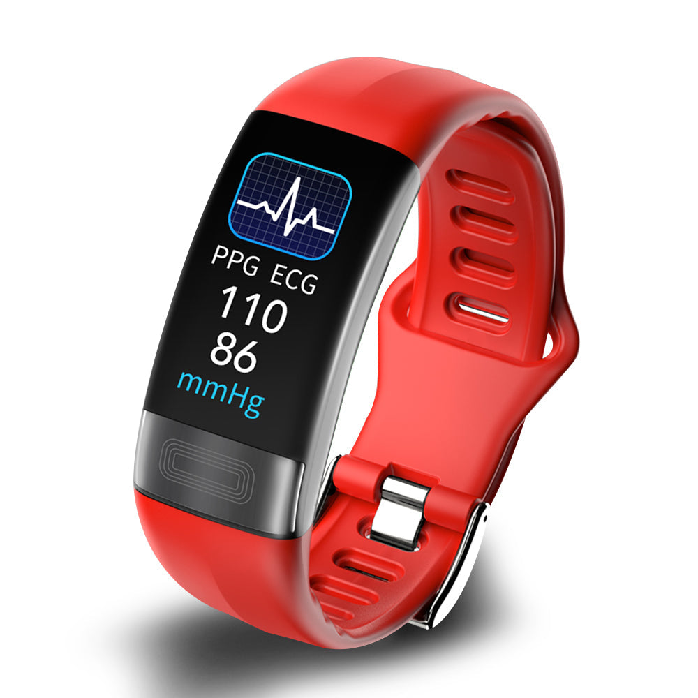 De nieuwste unisex slimme armband: ECG, hartslag, bloeddruk & slaaptracker. Jouw persoonlijke gezondheidsmonitor.