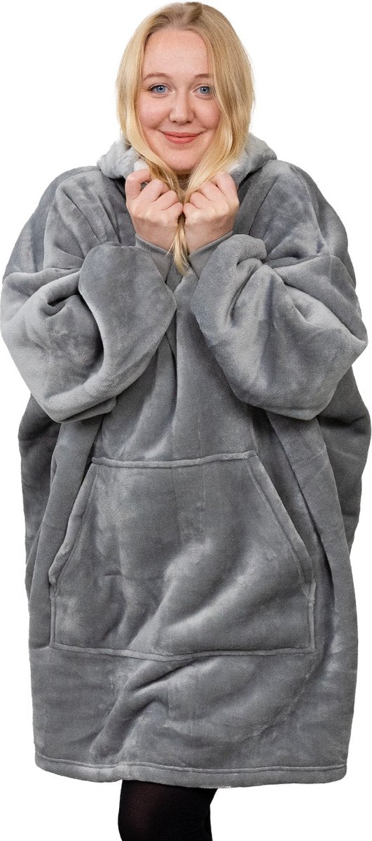 Behaaglijke Warme Dekenjas™ in een neutrale kleur, voor ultiem comfort en ontspanning.