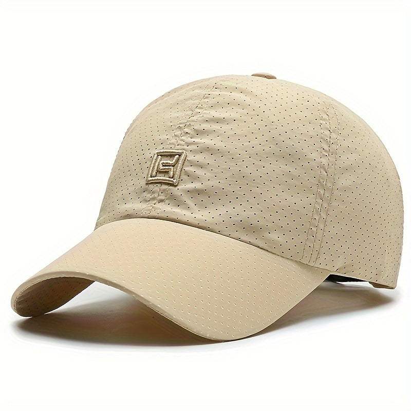 Actieve ademende sportpet, unisex model. Essentieel hoofdeksel voor buitenactiviteiten en dagelijks comfort.