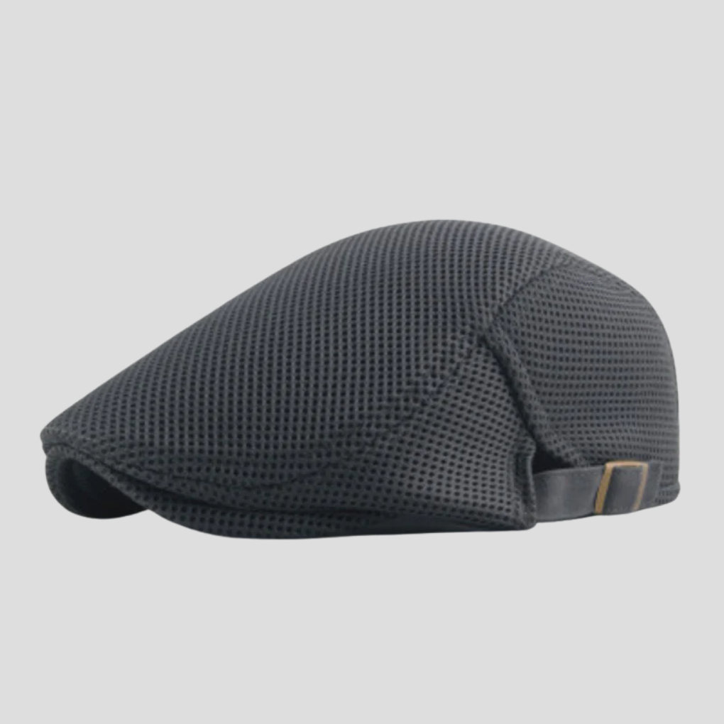 Heren mesh pet voor koel en comfortabel draagplezier, een ademende klassieke pet met zonneklep.