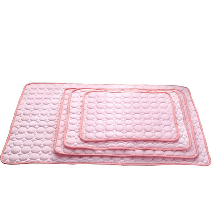 Lichtgewicht en draagbare ijszijde koelmat, perfect als dierenbed voor hond en kat thuis of onderweg in de zomer.