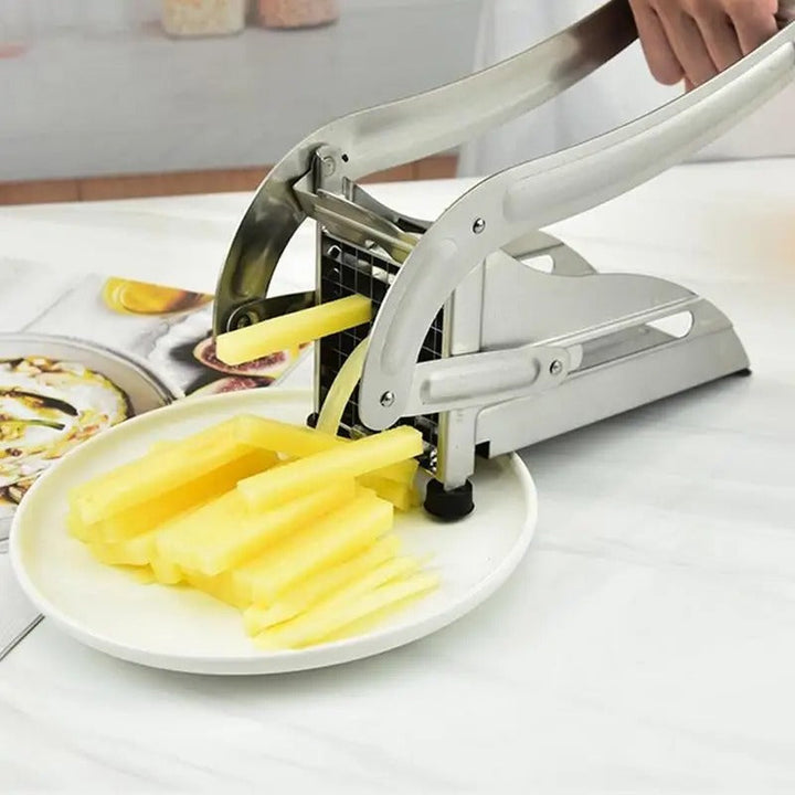 Gebruiksvriendelijke aardappelsnijder voor het snel maken van verse, zelfgemaakte friet.
