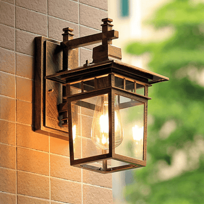 Moderne Buiten Wandlamp - Zwart Design