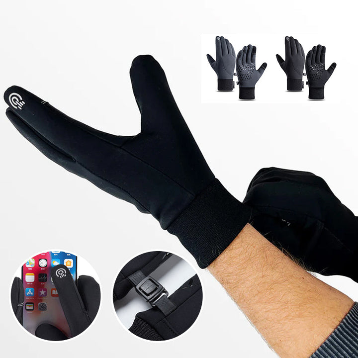 Waterdichte en winddichte unisex winterhandschoenen, verwarmbaar, essentieel voor comfort tijdens koude buitenactiviteiten.