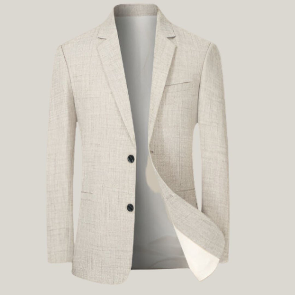 Nieuwe collectie slim-fit heren colbert. Italiaanse stijl, perfect voor elegante en modebewuste outfit.