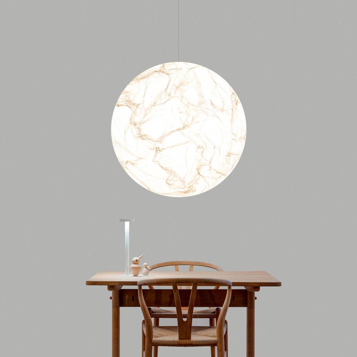 Zijden Hanglamp - Sfeervolle Verlichting voor Thuis