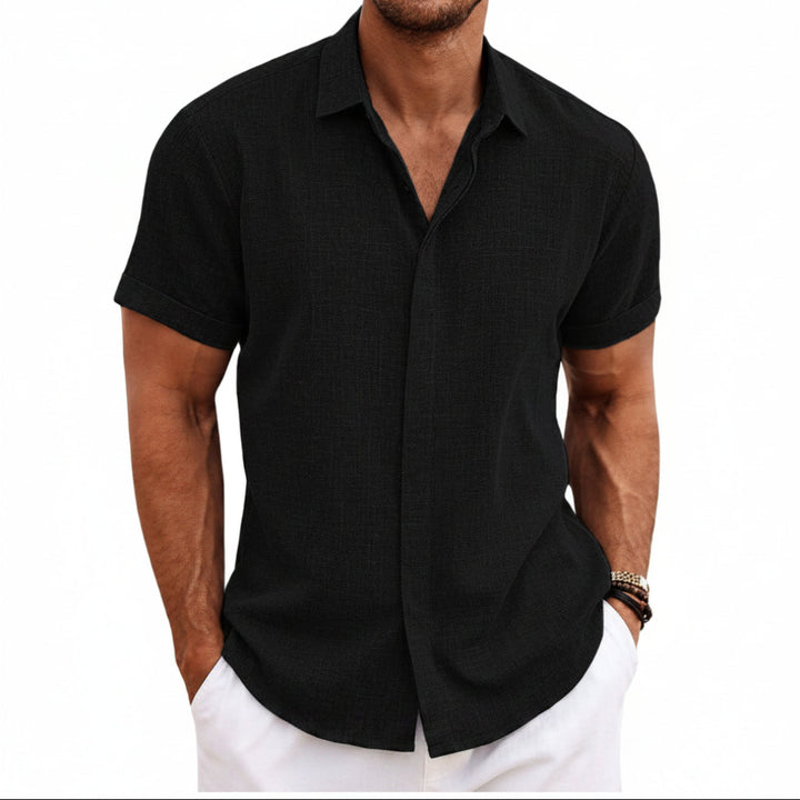 Heren T-shirt CJ26 met korte mouwen, losse pasvorm voor optimaal comfort en ademend vermogen.