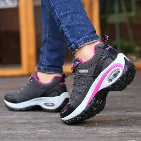 Alessa orthopedische dames sneakers, bieden optimale voetsteun en comfort, ideaal voor lange wandelingen.