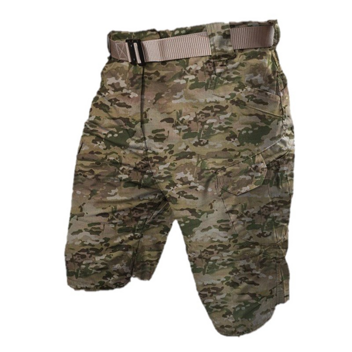 VLIZO heren cargo korte broek, comfortabel, sneldrogend polyester, essentieel voor actieve en casual dagen.